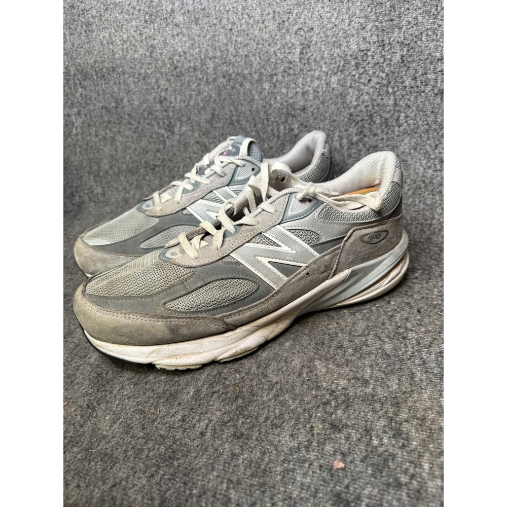 New Balance 990v6 Made in USA Mens 12 Grey Running Shoes